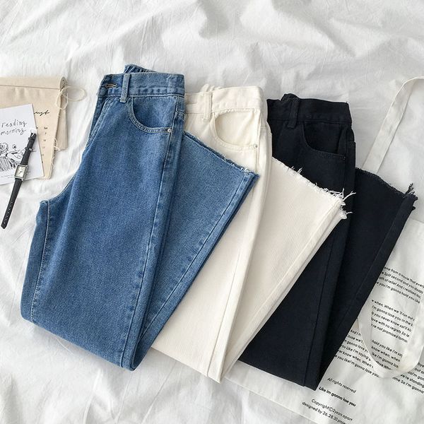 the loose straight tube of european and american style jeans for women show slimness, comfort, breathability and high waist designer in thre, Blue
the loose straight tube of european and american style jeans for women show slimness, comfort, breathability and high waist designer in thre, Blue