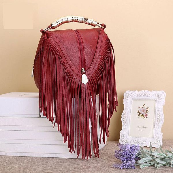 sell fashion women's tassel shoulder bags pu leather tote bags metal shiny handle messenger fringe handbags
sell fashion women's tassel shoulder bags pu leather tote bags metal shiny handle messenger fringe handbags