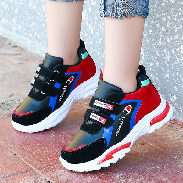 2020 autumn new arrivals leather sports sports casual shoes color panel in the big sneakers soft bottom casual shoes, Black
2020 autumn new arrivals leather sports sports casual shoes color panel in the big sneakers soft bottom casual shoes, Black
