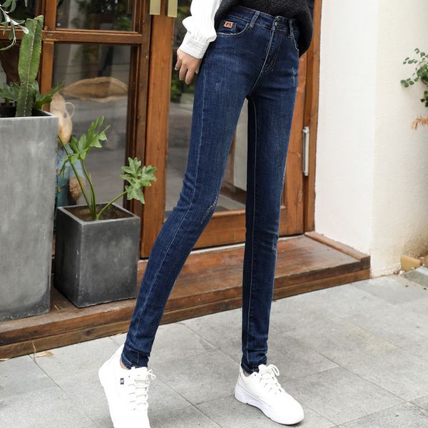 autumn skinny slim jeans tall women pants korean vintage casual pencil pants 175 180 185 extended long female trousers, Blue
autumn skinny slim jeans tall women pants korean vintage casual pencil pants 175 180 185 extended long female trousers, Blue