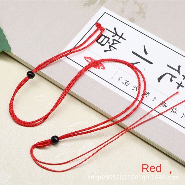 simple adjustable hand necklace woven lanyard men's and women's jade jade jewelry necklace rope, Silver
simple adjustable hand necklace woven lanyard men's and women's jade jade jewelry necklace rope, Silver