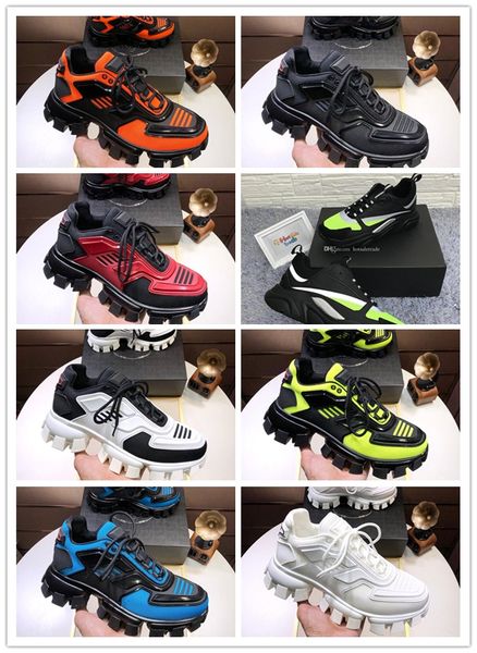 2020 men low casual shoes lates p cloudbust thunder lace up shoes 19fw capsule series color matching platform sneakers, Black
2020 men low casual shoes lates p cloudbust thunder lace up shoes 19fw capsule series color matching platform sneakers, Black