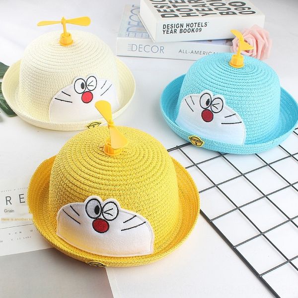 uh1ku children's spinning bamboo cap baby cap straw baby sun male and female children's dragonfly fan cartoon straw hat round hat, Blue;gray
uh1ku children's spinning bamboo cap baby cap straw baby sun male and female children's dragonfly fan cartoon straw hat round hat, Blue;gray