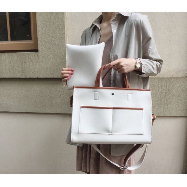 2020 new korea wild large capacity handbag shoulder crossbody bag woman hit color big bag c43-20
2020 new korea wild large capacity handbag shoulder crossbody bag woman hit color big bag c43-20