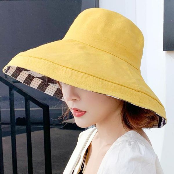 bucket hat women summer cotton foldable double sided leisure bob caps outdoor sports casual dome panama cap sun hat gorros, Blue;gray
bucket hat women summer cotton foldable double sided leisure bob caps outdoor sports casual dome panama cap sun hat gorros, Blue;gray