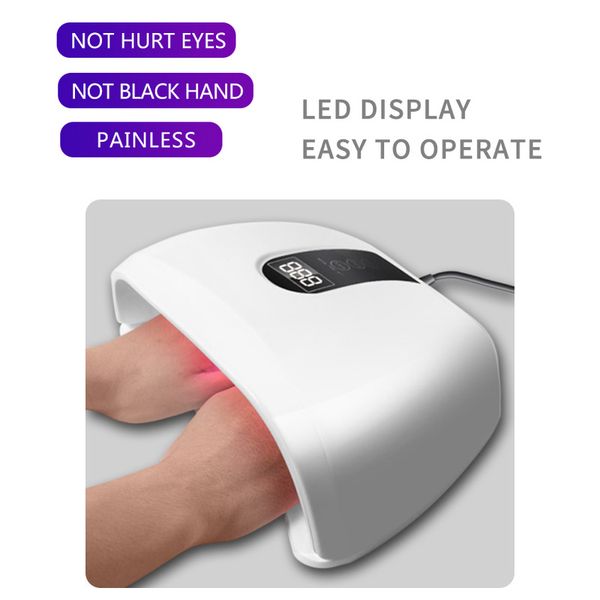 nail dryers 96w dryer uv 48 led lamp gel polish curing skin care red light for auto sensor manicure tools
nail dryers 96w dryer uv 48 led lamp gel polish curing skin care red light for auto sensor manicure tools