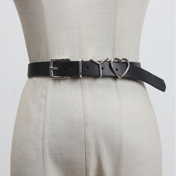 2020 new fashion letter metal buckle belts harajuku cummerbunds accessary, Black;brown
2020 new fashion letter metal buckle belts harajuku cummerbunds accessary, Black;brown