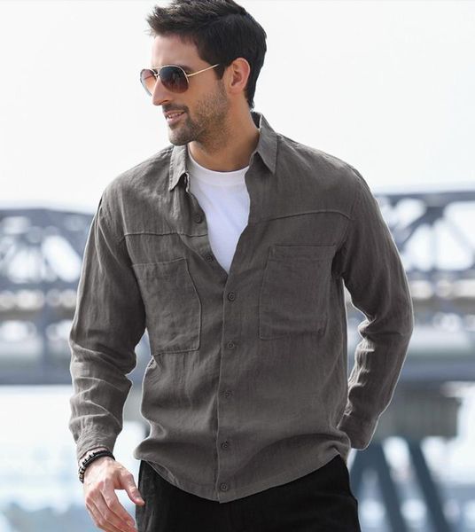2020 elegent new fashion solid men shirts button casual men's cotton linen cardigan long sleeve office formal shirt, White;black
2020 elegent new fashion solid men shirts button casual men's cotton linen cardigan long sleeve office formal shirt, White;black