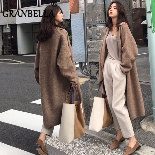 2020 elegant loose knit woolen cardigan sweater long sleeve warm solid color women casual coats chic sweaters outerwear elastic, White
2020 elegant loose knit woolen cardigan sweater long sleeve warm solid color women casual coats chic sweaters outerwear elastic, White