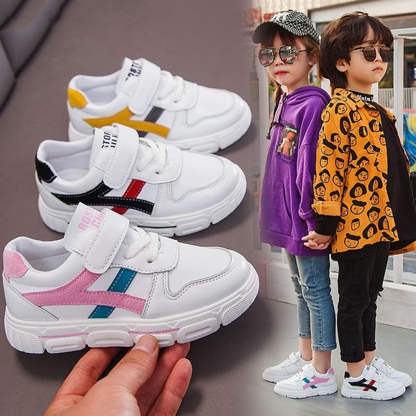 fm1ny new sports and sports children's sneakers girls' sneakers students' white shoes boys' spring and autumn leather wa, Black
fm1ny new sports and sports children's sneakers girls' sneakers students' white shoes boys' spring and autumn leather wa, Black