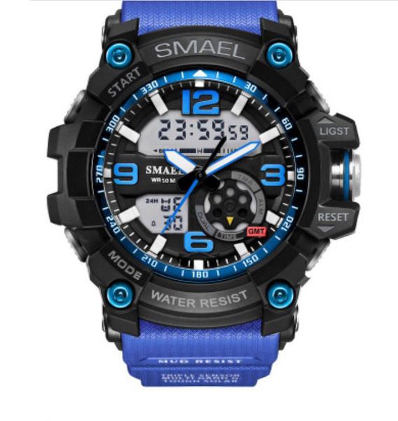 smael army green sport watch men clock wrist watch montre homme 1617 waterproof male relogio masculino man digital watches, Slivery;brown
smael army green sport watch men clock wrist watch montre homme 1617 waterproof male relogio masculino man digital watches, Slivery;brown