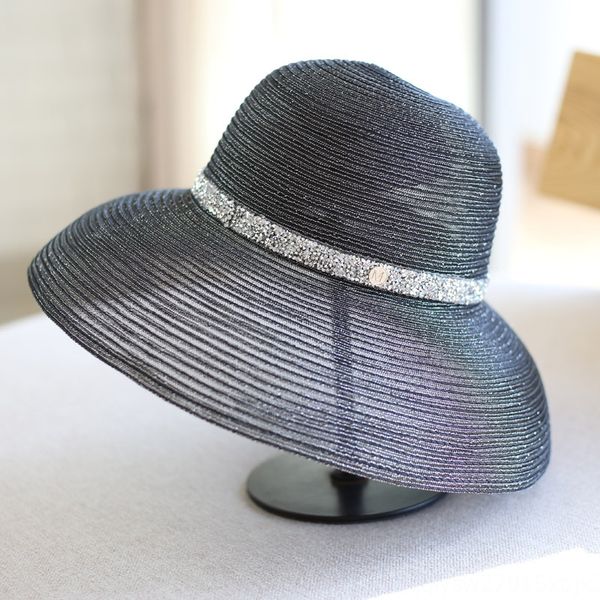 jzn45 fashion lamp silver silk big fisherman's cap cap sunscreen eaves straw female sunscreen tide net red big eaves hat fisherman hat, Blue;gray
jzn45 fashion lamp silver silk big fisherman's cap cap sunscreen eaves straw female sunscreen tide net red big eaves hat fisherman hat, Blue;gray