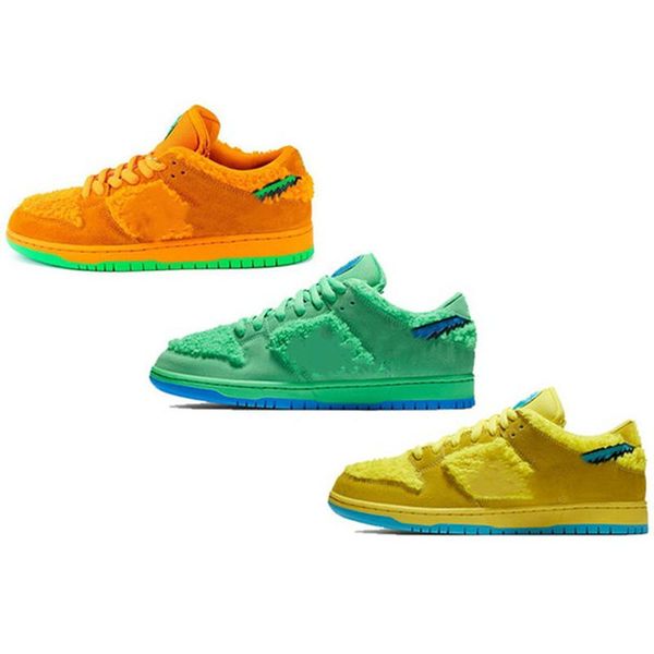 three bear pack grateful dead dunks low yellow green bear blue skateboarding sneakers sports shoe running shoes mens women casual
three bear pack grateful dead dunks low yellow green bear blue skateboarding sneakers sports shoe running shoes mens women casual