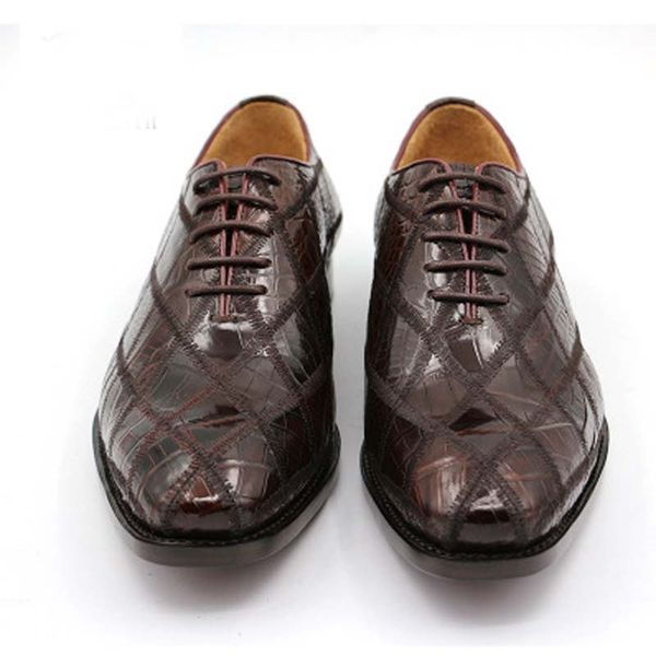 hubu new arrival process manual men crocodile shoes joining together business male crocodile leather shoes men, Black
hubu new arrival process manual men crocodile shoes joining together business male crocodile leather shoes men, Black