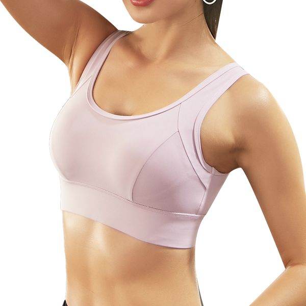 one cup sports underwear gathers to show the chest and beautiful back yoga bra shockproof running bra, White;black
one cup sports underwear gathers to show the chest and beautiful back yoga bra shockproof running bra, White;black