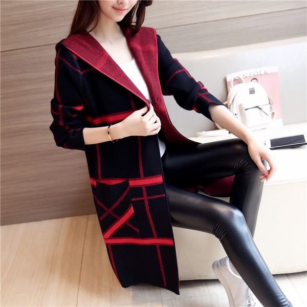 ladies spring 2020 early spring new knit jacket female and autumn cardigan sweater female long section tide, White
ladies spring 2020 early spring new knit jacket female and autumn cardigan sweater female long section tide, White