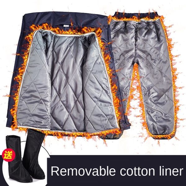 очень большой плащ водонепроницаемый сплите мужской костюм хлопка плащ мотоцикл анти-езда мотоцикла слой женщин в два раза, Black 
очень большой плащ водонепроницаемый сплите мужской костюм хлопка плащ мотоцикл анти-езда мотоцикла слой женщин в два раза, Black