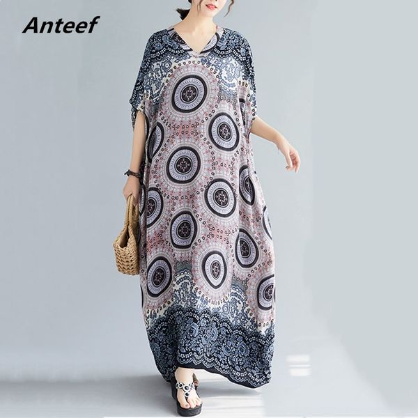 cotton satin vintage floral plus size women casual loose maxi long summer sun dress elegant clothes 2020 ladies dresses sundress, Black;gray
cotton satin vintage floral plus size women casual loose maxi long summer sun dress elegant clothes 2020 ladies dresses sundress, Black;gray
