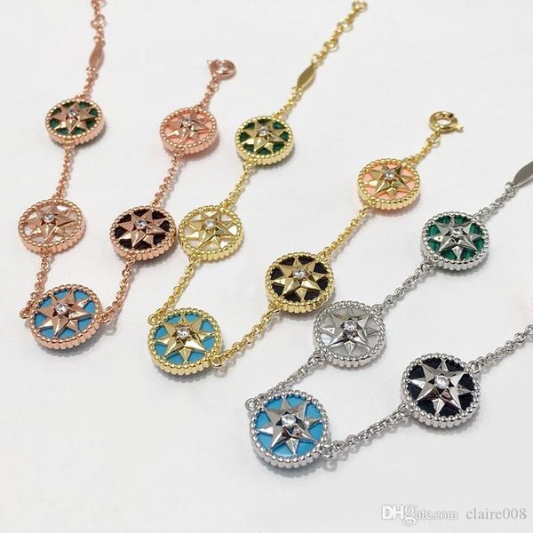 trendy fashion trend jewelry fashion rose gold silver lucky compass star anise star flower bracelet&bangle for woman, Black
trendy fashion trend jewelry fashion rose gold silver lucky compass star anise star flower bracelet&bangle for woman, Black