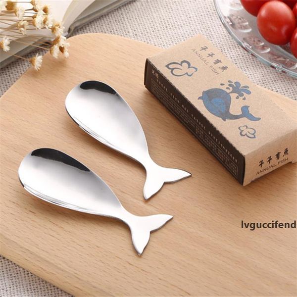 creative two pieces packed stainless steel 304 fish yogurt spoons fish ice cream spoons fish pudding spoons
creative two pieces packed stainless steel 304 fish yogurt spoons fish ice cream spoons fish pudding spoons