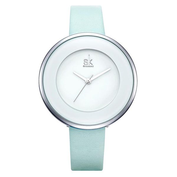shengke women dress watches female white leather strap bracelet wristwatch dress quartz clock ultra thin wristwatch pin buckle, Slivery;brown
shengke women dress watches female white leather strap bracelet wristwatch dress quartz clock ultra thin wristwatch pin buckle, Slivery;brown