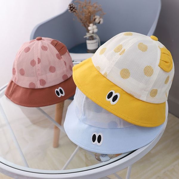 eyes children's net bucket bucket children's new wide brim baby sun hat summer sun protection fisherman hat mz9277, Blue;gray
eyes children's net bucket bucket children's new wide brim baby sun hat summer sun protection fisherman hat mz9277, Blue;gray