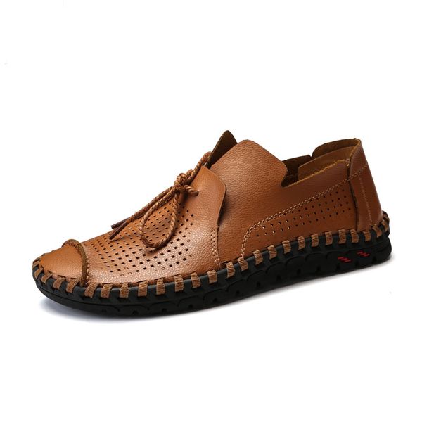 men shoes leather hollowed breathable summer men's driving shoe handmade quality men loafer shoes flats moccasins big size 38-50, Black
men shoes leather hollowed breathable summer men's driving shoe handmade quality men loafer shoes flats moccasins big size 38-50, Black