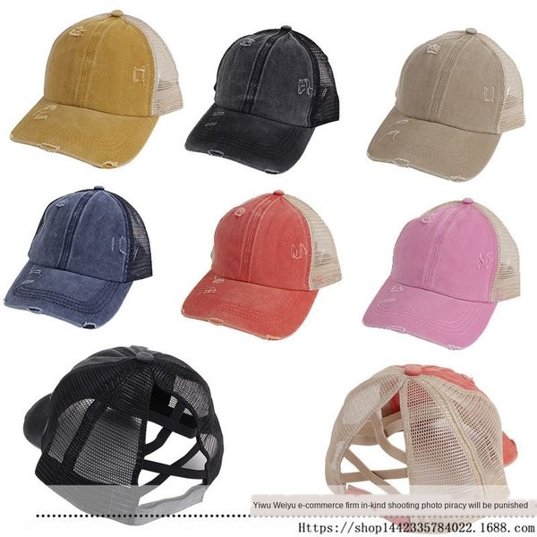 ponytail new hole opening solid color outdoor sports hat hat cap edging sunscreen outdoor sports cap, Blue;gray
ponytail new hole opening solid color outdoor sports hat hat cap edging sunscreen outdoor sports cap, Blue;gray