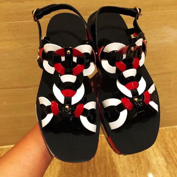 2020 women sandals ankle-wrap women shoes fashion sandals genuine leather mixed colors summer comfort shoes woman, Black
2020 women sandals ankle-wrap women shoes fashion sandals genuine leather mixed colors summer comfort shoes woman, Black
