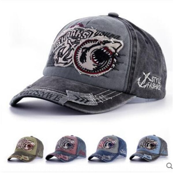 hat men's fashion casual all-match cowboy hat baseball fashion cowboy cap washed autumn new shark baseball cap women, Blue;gray
hat men's fashion casual all-match cowboy hat baseball fashion cowboy cap washed autumn new shark baseball cap women, Blue;gray