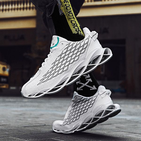 new men's sports shoes air cushion outdoor walking shoes mesh breathable fashion casual low-flying knives front tide shoes, Black
new men's sports shoes air cushion outdoor walking shoes mesh breathable fashion casual low-flying knives front tide shoes, Black