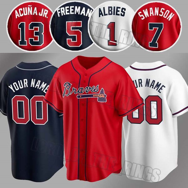 custom braves jersey 13 ronald acuna jr jersey 1 ozzie albies jerseys 7 dansby swanson jersey 5 freddie an 40 mike soroka baseball, Blue;black
custom braves jersey 13 ronald acuna jr jersey 1 ozzie albies jerseys 7 dansby swanson jersey 5 freddie an 40 mike soroka baseball, Blue;black