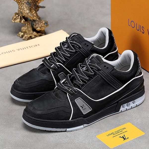 new arrival trainer sneaker men 's shoes fashion sneakers fast delivery autumn and winter breathable luxury lace -up men s, Black
new arrival trainer sneaker men 's shoes fashion sneakers fast delivery autumn and winter breathable luxury lace -up men s, Black