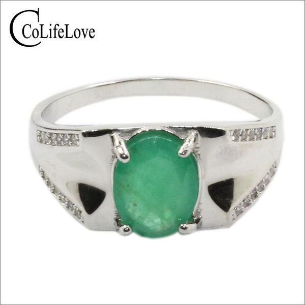 925 silver emerald ring for man 7 mm * 9 mm natural zambia emerald man ring sterling silver jewelry, Golden;silver
925 silver emerald ring for man 7 mm * 9 mm natural zambia emerald man ring sterling silver jewelry, Golden;silver