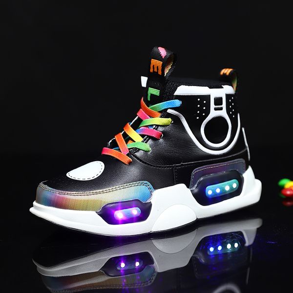 boys sport shoes autumn lights fashion led kids girls sneakers high children shoes short boots boys ankle boots sd122, Black
boys sport shoes autumn lights fashion led kids girls sneakers high children shoes short boots boys ankle boots sd122, Black