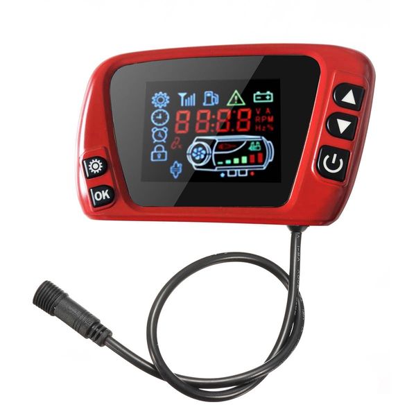 12v / 24v красный автомобиль lcd термостат дисплей выключатель для дизельного воздуха стояночный отопитель автомобиля
12v / 24v красный автомобиль lcd термостат дисплей выключатель для дизельного воздуха стояночный отопитель автомобиля