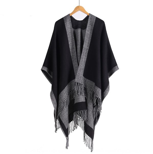 new black gray plaid lady plaid super cloak shawl shawl long thickened multi-purpose cashmere cloak, Blue;gray
new black gray plaid lady plaid super cloak shawl shawl long thickened multi-purpose cashmere cloak, Blue;gray