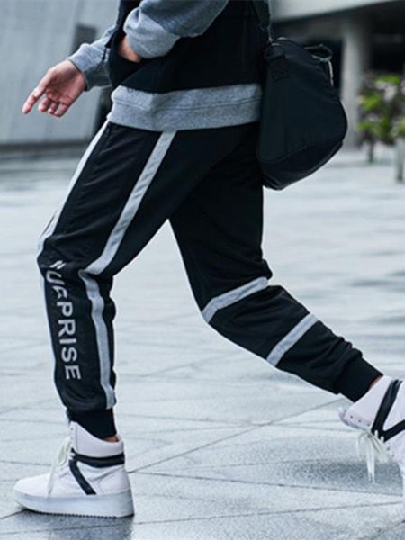 новые стиль мужских тренировочных брюки популярного логотип высокой улицы брюки заплатка молния случайные моды брюки jogger малая штанина, Black
новые стиль мужских тренировочных брюки популярного логотип высокой улицы брюки заплатка молния случайные моды брюки jogger малая штанина, Black