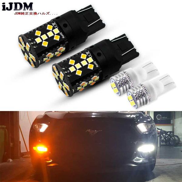 no hyper flash amber/white dual color 7443 led turn signal light bulbs white t10 led parking clearance lights for mustang
no hyper flash amber/white dual color 7443 led turn signal light bulbs white t10 led parking clearance lights for mustang