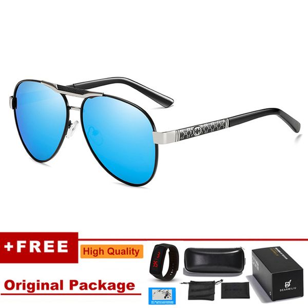 klbs men's new fashion sunglasses polarized mirror lens eyewear accessories driving sun glasses shades uv400, White;black
klbs men's new fashion sunglasses polarized mirror lens eyewear accessories driving sun glasses shades uv400, White;black