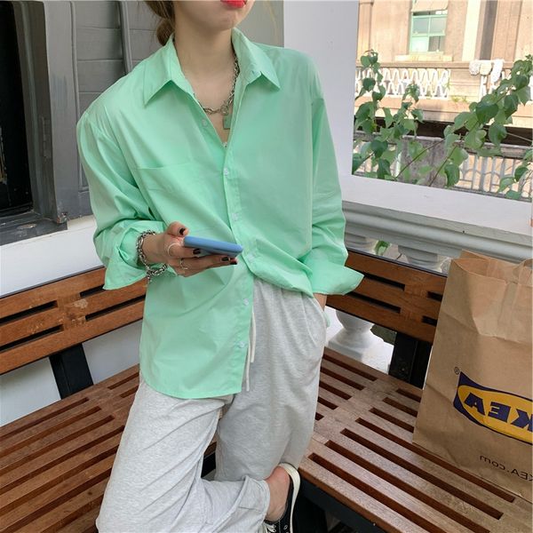 new 2020 fashion women shirt classic blouses female loose long sleeve casual shirts office lady elegant clothes, White
new 2020 fashion women shirt classic blouses female loose long sleeve casual shirts office lady elegant clothes, White