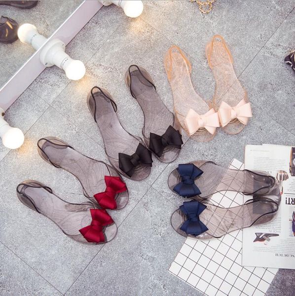 wholesale women sandals with bow elegant flat heet candy color plastic beach sandals for lady pvc women shoes cs08, Black
wholesale women sandals with bow elegant flat heet candy color plastic beach sandals for lady pvc women shoes cs08, Black