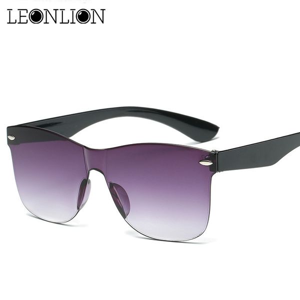leonlion 2020 transparent sunglasses women colorful retro fashion rimless sun glasses women's vintage eyewear, White;black
leonlion 2020 transparent sunglasses women colorful retro fashion rimless sun glasses women's vintage eyewear, White;black