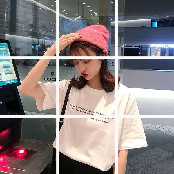 yx4u0 summer korean style loose bf harajuku style ins hipster cute soft girl student coat t-shirt round neck short sleeve t-shirt women', White
yx4u0 summer korean style loose bf harajuku style ins hipster cute soft girl student coat t-shirt round neck short sleeve t-shirt women', White