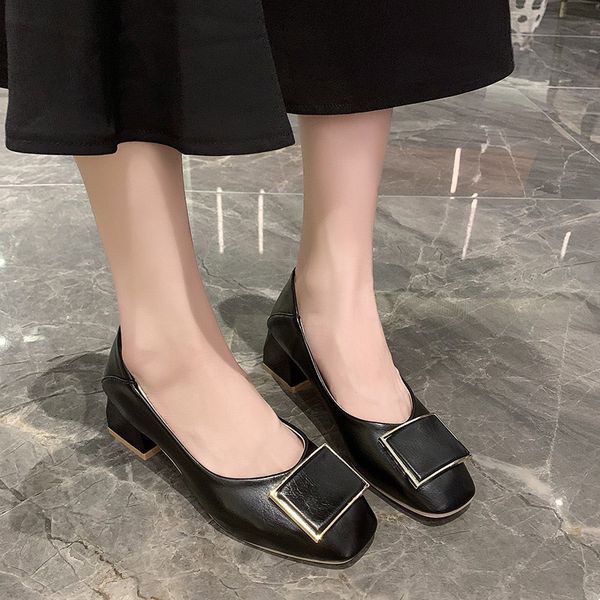 dropshipping new fashion women leather pumps square toe shoes low heel office ladies shallow slip on woman casual female shoes, Black
dropshipping new fashion women leather pumps square toe shoes low heel office ladies shallow slip on woman casual female shoes, Black