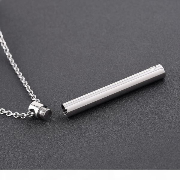 ijd9843 slender long tube memorial urn necklace for women men stainless steel ashes keepsake cremation pendant jewelry, Silver
ijd9843 slender long tube memorial urn necklace for women men stainless steel ashes keepsake cremation pendant jewelry, Silver