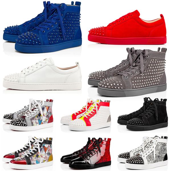 red bottoms fashion genuine leather casual shoes vintage platform studded spike shoes mens shoes size 13 mens designers sneakers, Black
red bottoms fashion genuine leather casual shoes vintage platform studded spike shoes mens shoes size 13 mens designers sneakers, Black