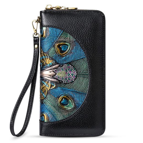 women wallets genuine leather ladies wallet purse peacock feather deer print card holder wallet female evening bag cluth bag, Red;black
women wallets genuine leather ladies wallet purse peacock feather deer print card holder wallet female evening bag cluth bag, Red;black