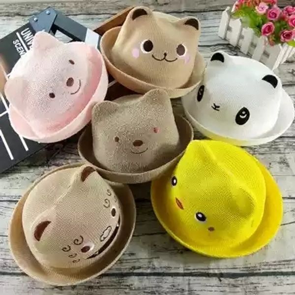 2021 summer fashion cute cartoon straw girl boy sun hat child solid beach panama, Blue;gray
2021 summer fashion cute cartoon straw girl boy sun hat child solid beach panama, Blue;gray