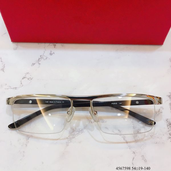 2020 luxury fashion design ca4567598 halfrim glasses frame for men 54-19-140 business metal rim+plank leg for prescription fullset case
2020 luxury fashion design ca4567598 halfrim glasses frame for men 54-19-140 business metal rim+plank leg for prescription fullset case